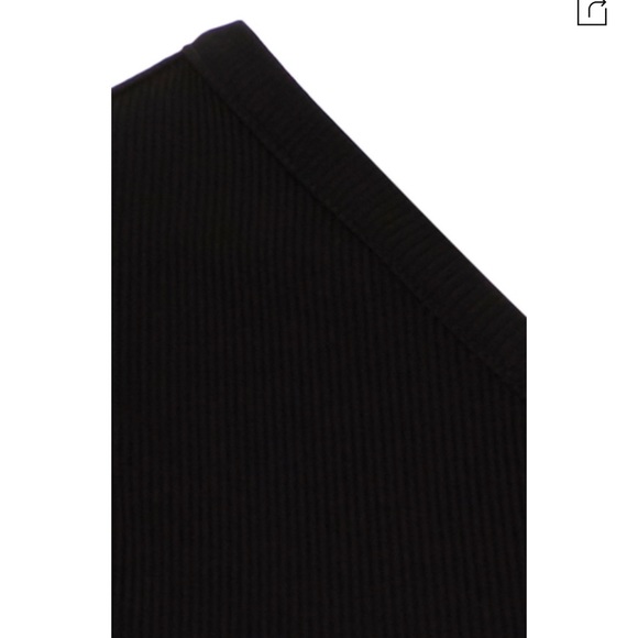 Goldsign NWT one shoulder ribbed tank - Picture 3 of 6